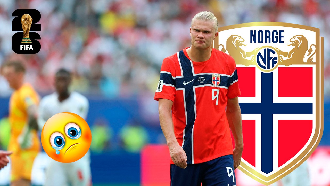 Erling Haaland reacciona a la eliminación de Noruega: "Es un poco difícil asimilar"