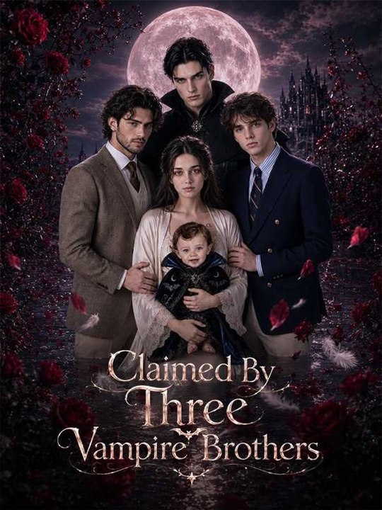 Claimed By Three Vampire Brothers - Full