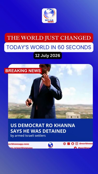 US Democrat Ro Khanna says he was detained by armed Israeli settlers