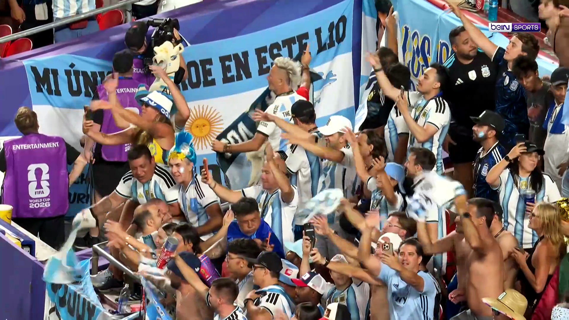 Coupe du monde 2026 : Lionel Messi et l'Argentine célèbre la victoire avec leur public