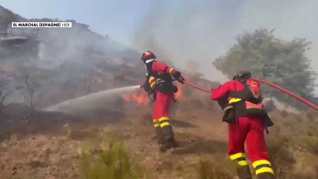 Après la France, l'Espagne frappée à son tour par de violents incendies