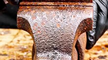 Rusty Bench Vise Restoration! 🔥