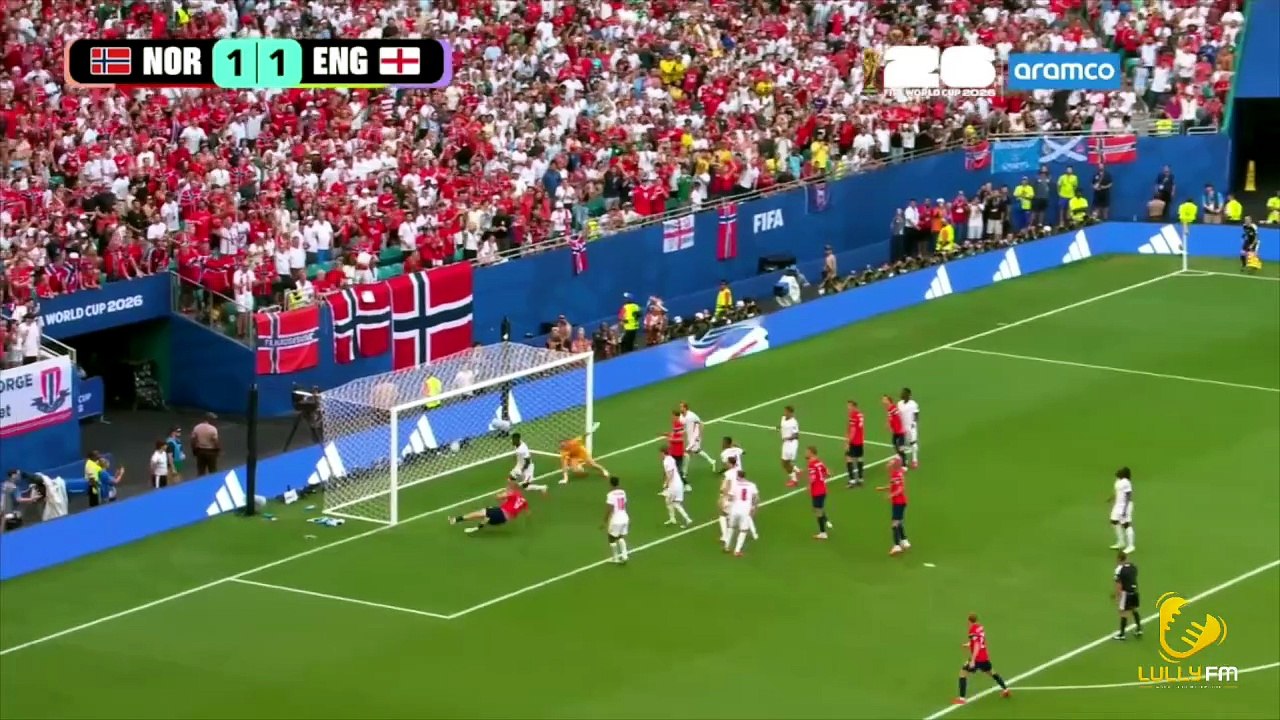 Inglaterra 2 x 1 Noruega - Copa do Mundo 2026
