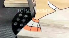 Cutting a Phineas Drawing on Wood: Oddly Satisfying ASMR 📐✨ | Top G7 ASMR