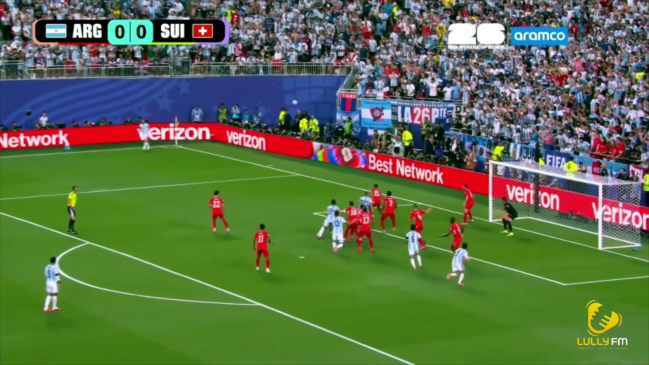 Argentina 3 x 1 Suíça - Copa do Mundo 2026