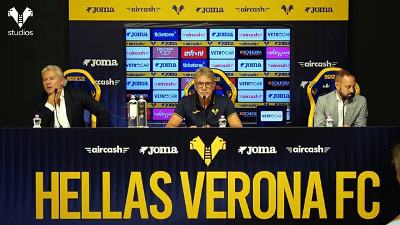 Sogliano alla presentazione di Baroni 11.07.2026