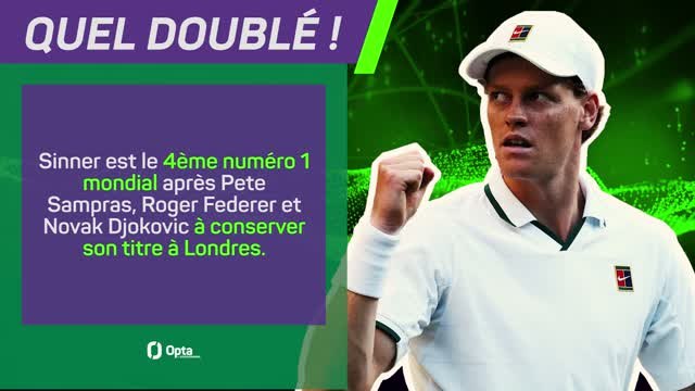 Wimbledon - Sinner, un sacre en stats