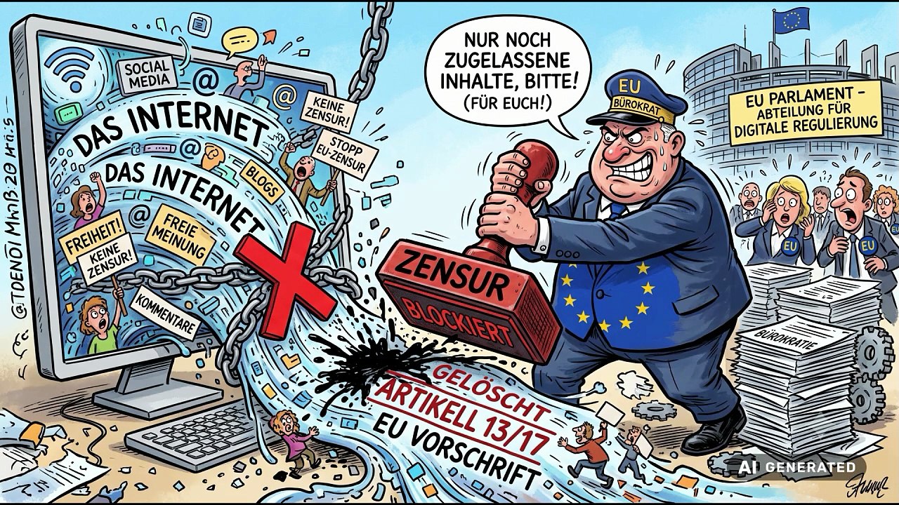 Die Zensur-Lüge 🛜 Warum nicht der DSA, sondern Internet Shutdowns die wahre Gefahr sind