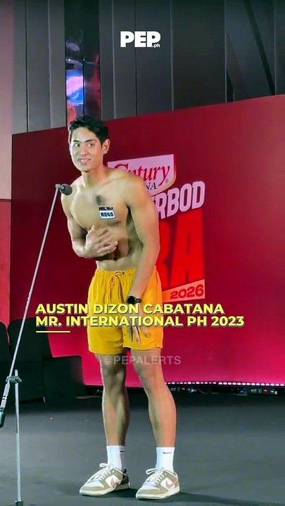 Austin Dizon Cabatana | Century Tuna Superebod Era 2026 | PEP Coverage #shorts