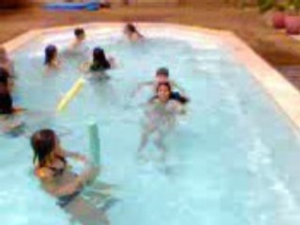 La fin des cours dans la piscine de valou