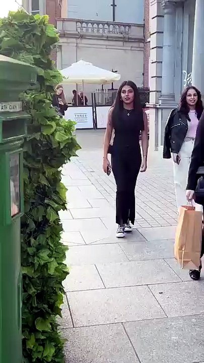 Her peaceful stroll was brutally interrupted