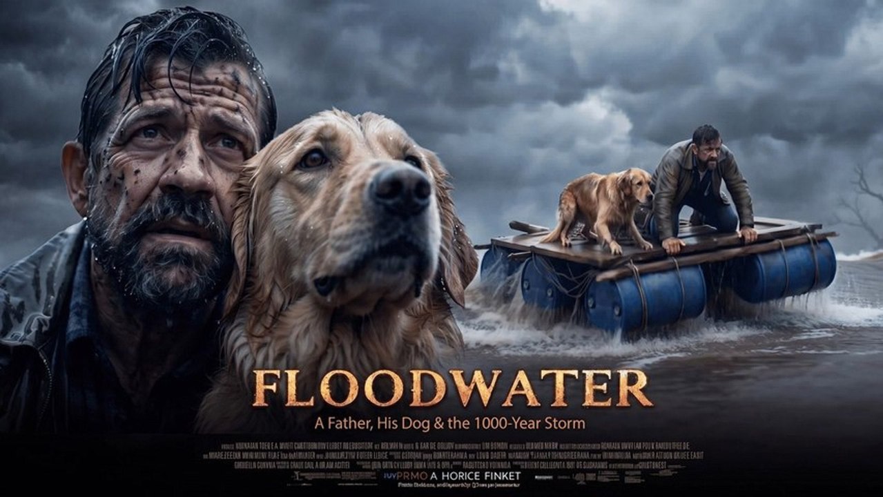 FLOODWATER- A Father, His Dog & the 1000-Year Storm - Survival - - English