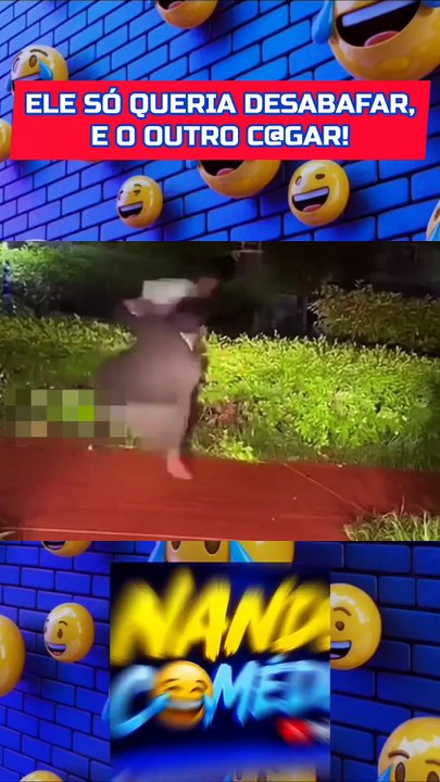 Ele só queria desabafar e o outro C@gar