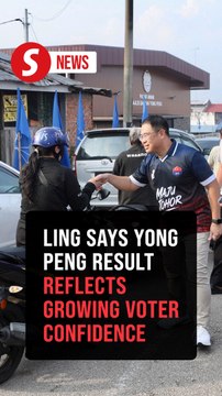 Johor polls: Bigger majority in Yong Peng reflects confidence in MCA’s work, says Ling