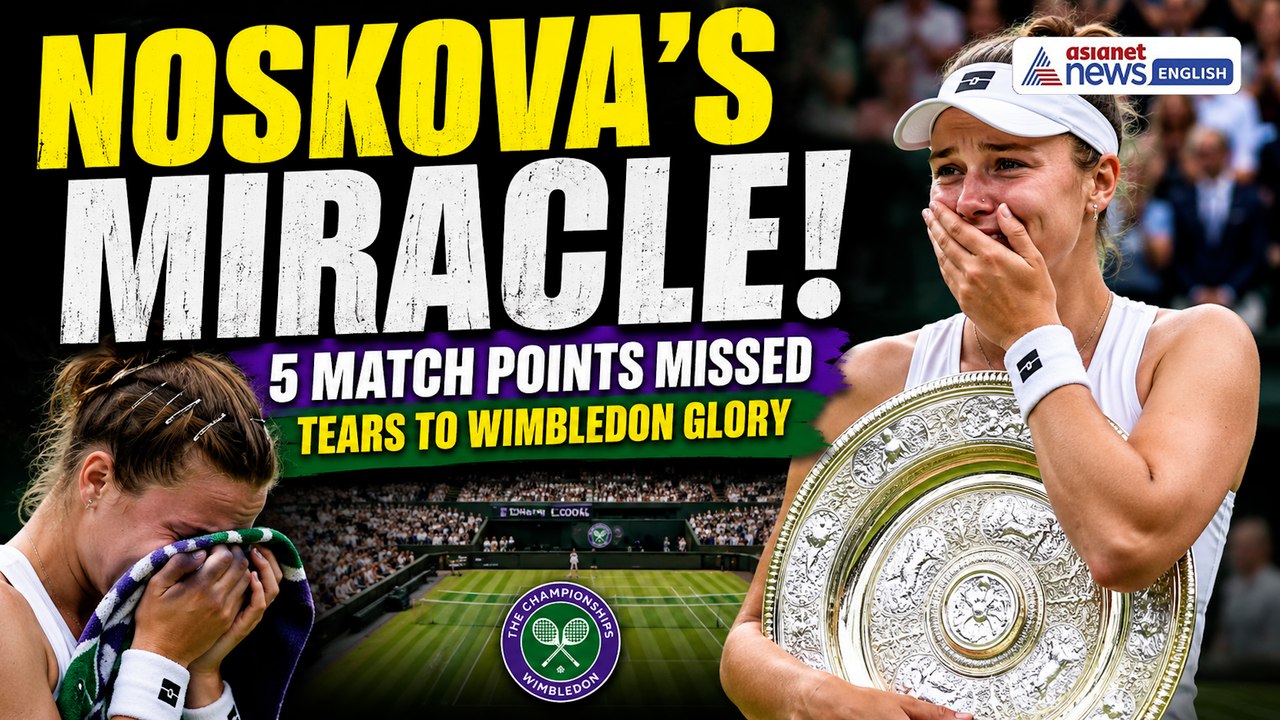 Linda Noskova's INSANE Wimbledon Final! 5 Match Points Missed Before Historic Victory | Tennis Final