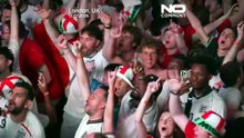 احتفالات في لندن بعد فوز إنجلترا على النرويج وتأهلها إلى نصف نهائي كأس العالم