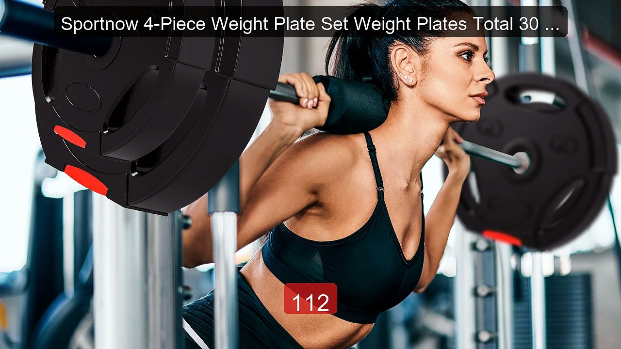 Sportnow 4-Piece Weight Plate Set Weight Plates Total 30 kg 2... -- Amazing Value 2026 | Must Have!