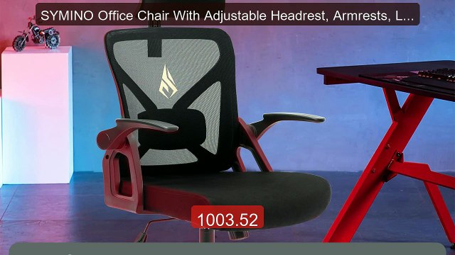 SYMINO Office Chair With Adjustable Headrest, Armrests, Lumbar... Hot Deal 2026 | Limited Offer!