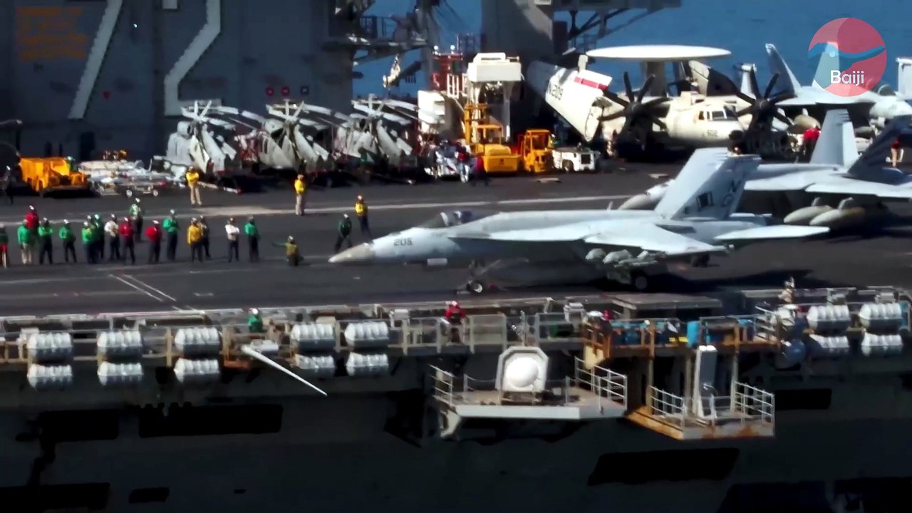 USS Abraham Lincoln Supports Operation Epic Fury - Clips