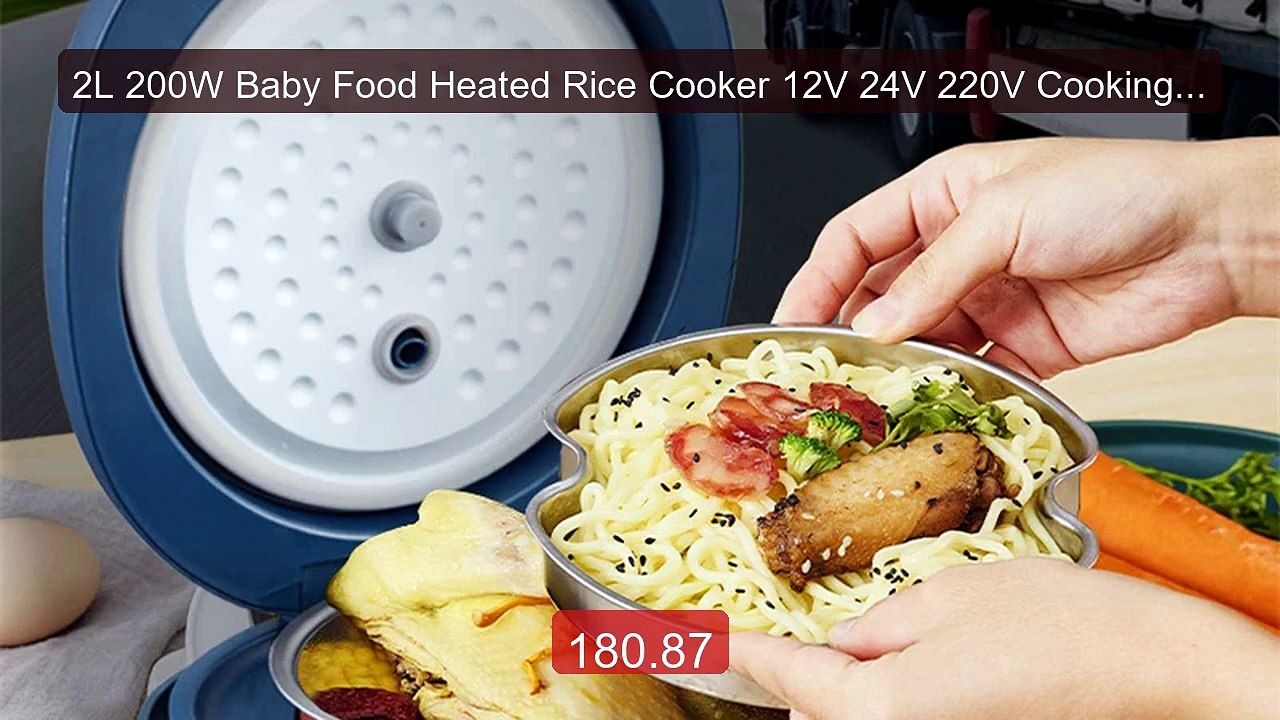 2L 200W Baby Food Heated Rice Cooker 12V 24V 220V Cooking Rice Por... -- Best Deal 2026 | Shop Now!