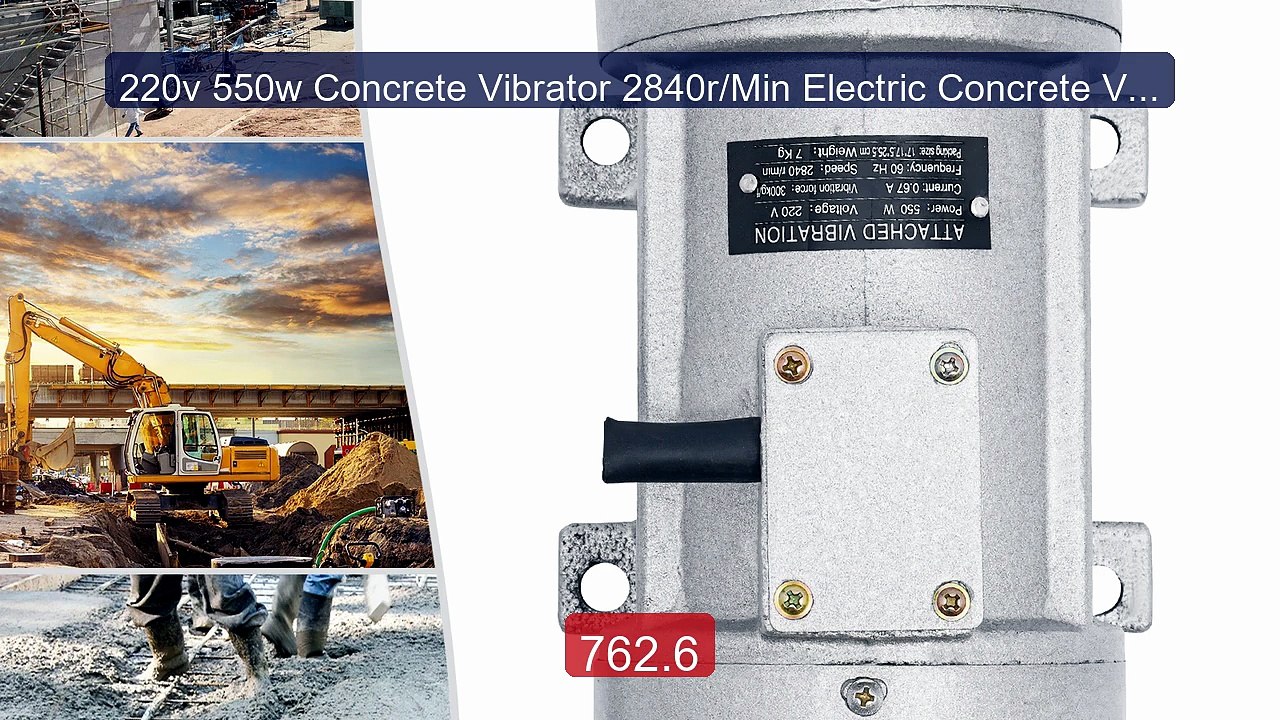 220v 550w Concrete Vibrator 2840r/Min Electric Concrete Vibrat... -- Hot Deal 2026 | Limited Offer!