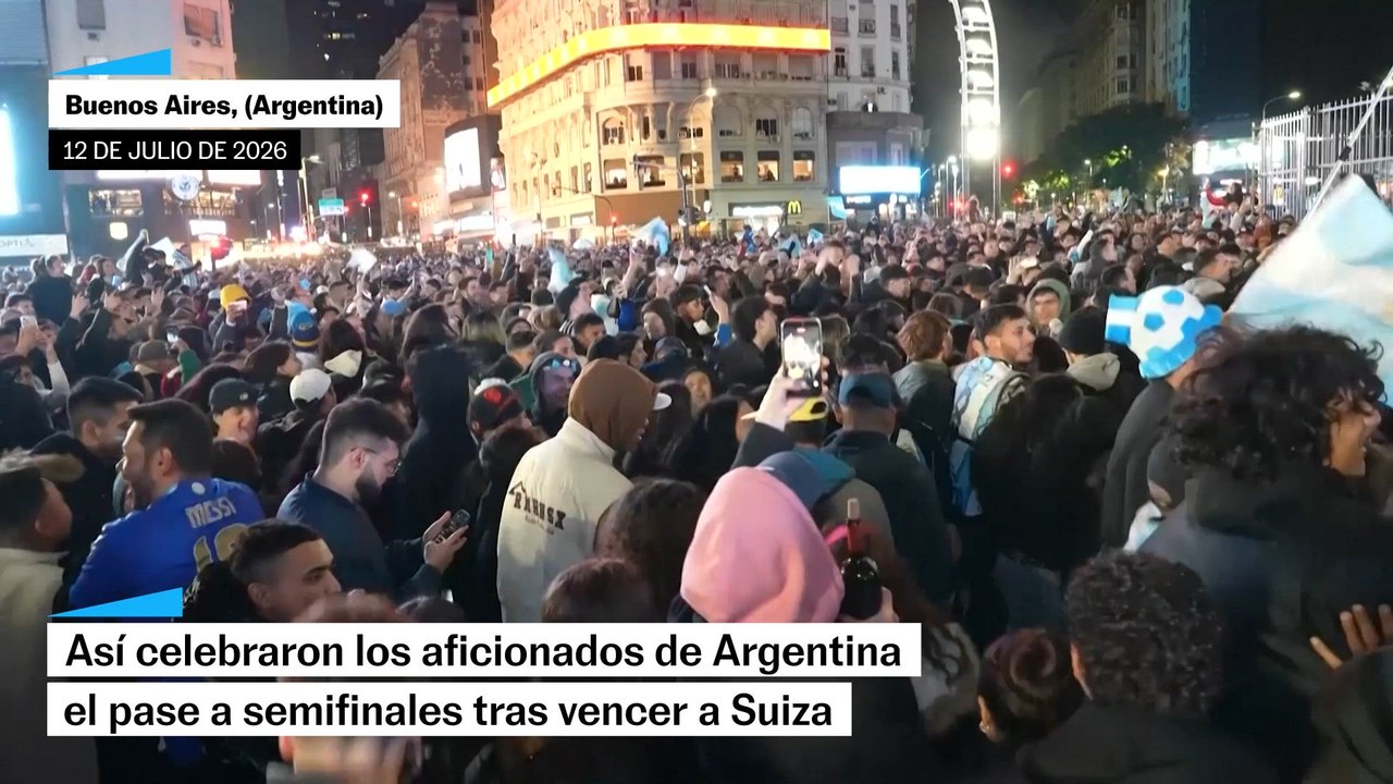 Argentina celebra el pase a semifinales en el Mundial 2026