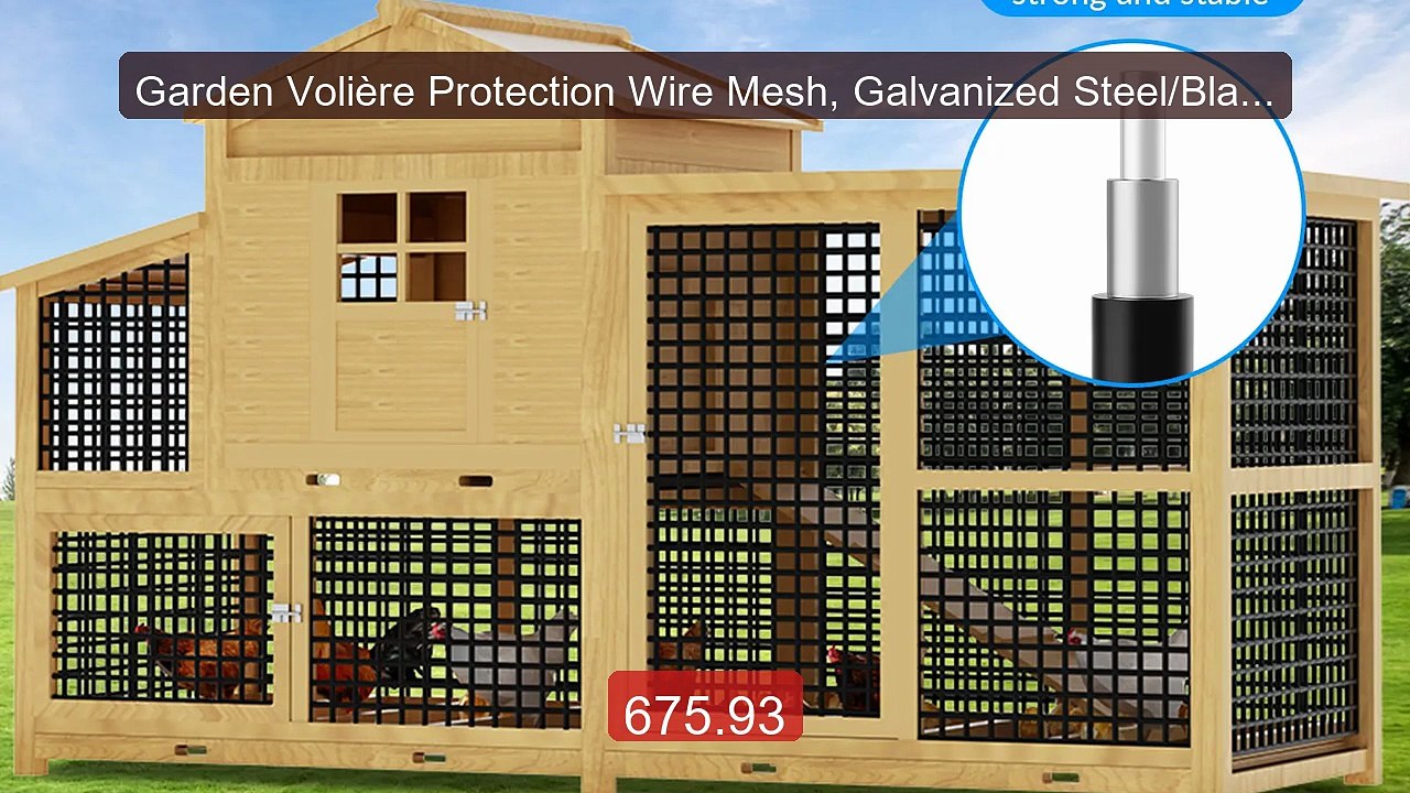 Garden Volière Protection Wire Mesh, Galvanized...
