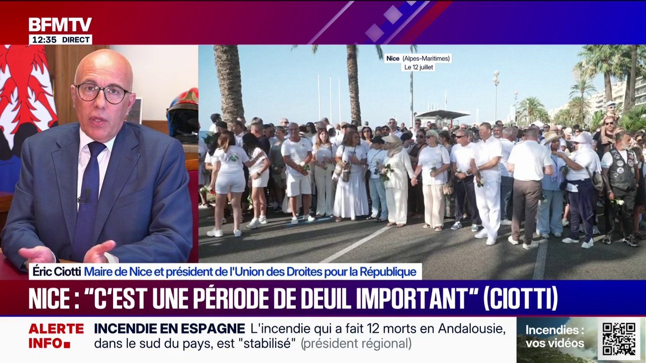 Le frère de l'auteur de l'attentat de Nice interpellé en situation irrégulière: Éric Ciotti, maire UDR de Nice, espère que l'enquête "conduira à son expulsion"