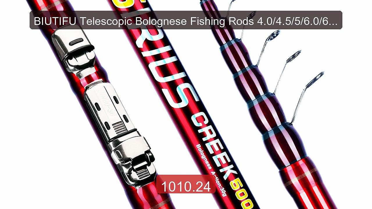 BIUTIFU Telescopic Bolognese Fishing Rods 4.0/4.5/5/6.0/6.5... -- Top Pick 2026 | Unbeatable Price!