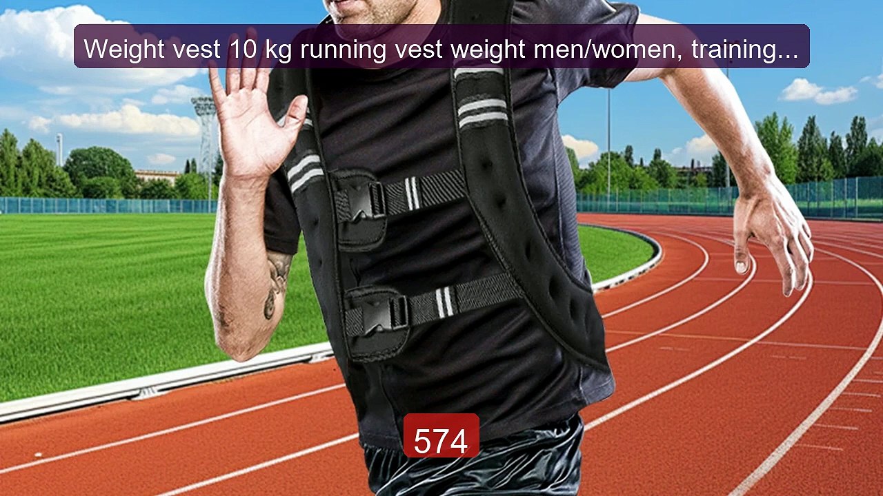 Weight vest 10 kg running vest weight men/women, training with... -- Best Buy 2026 | Great Quality!