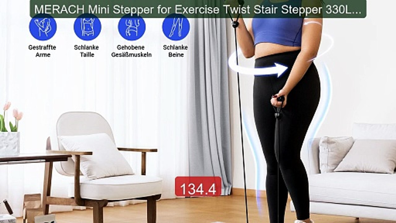 MERACH Mini Stepper for Exercise Twist Stair Stepper 330LBS Ca... -- Best Buy 2026 | Great Quality!