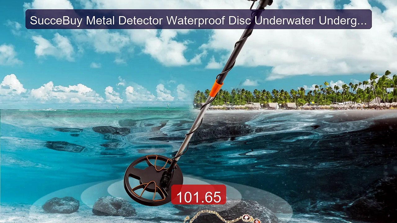 SucceBuy Metal Detector Waterproof Disc Underwater Underground... -- Hot Deal 2026 | Limited Offer!