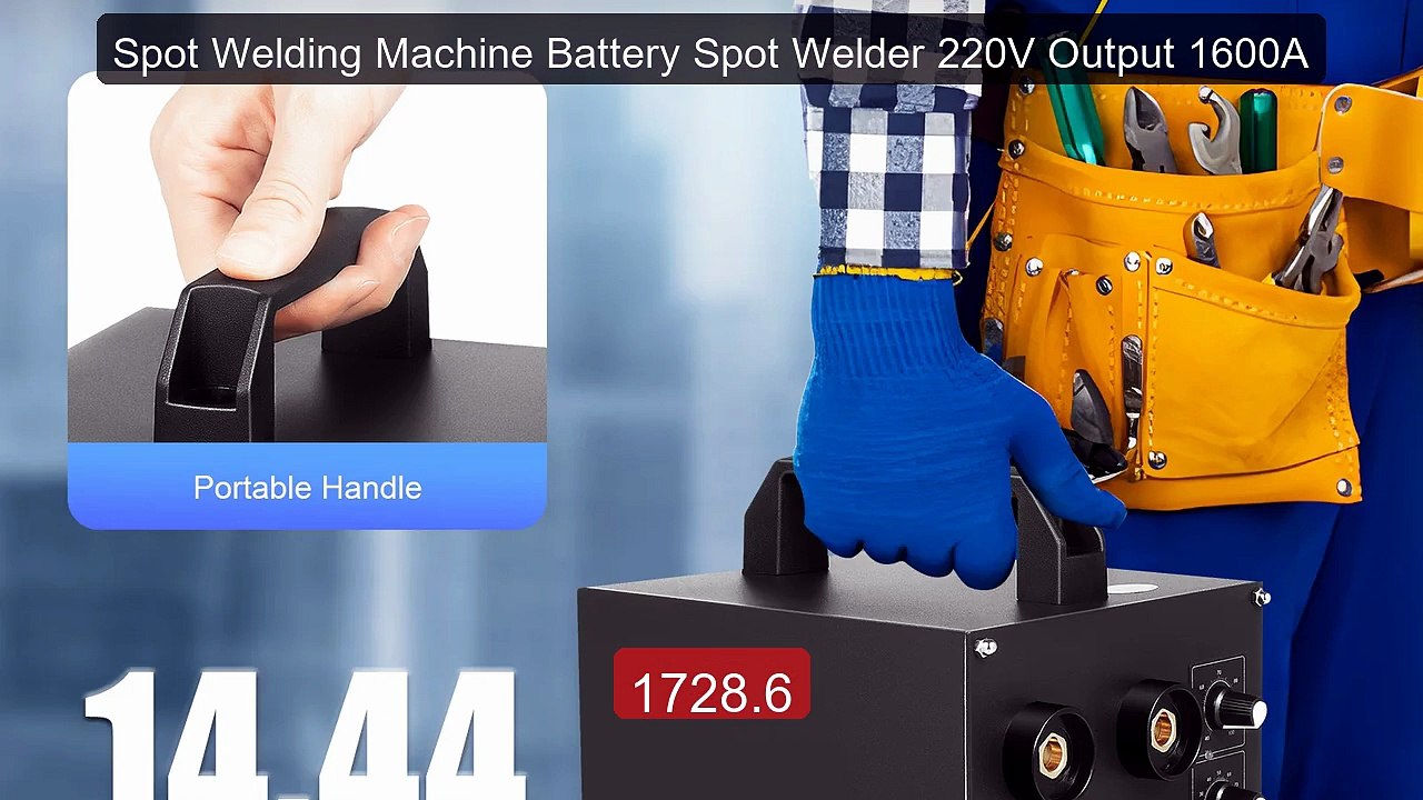 Spot Welding Machine Battery Spot Welder 220V Output 1600A -- Amazing Value 2026 | Must Have!