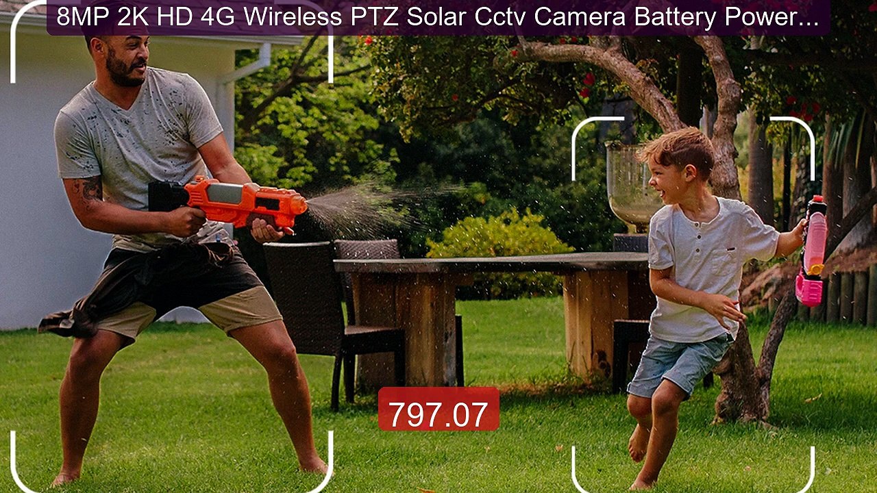 8MP 2K HD 4G Wireless PTZ Solar Cctv Camera Battery Powered Outdoo... -- Best Deal 2026 | Shop Now!