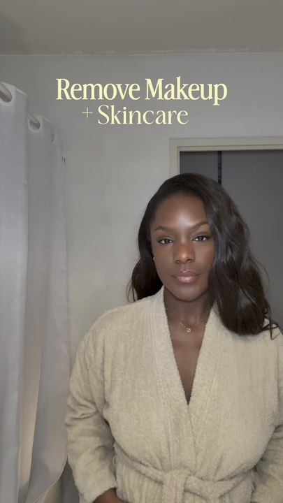 Remove makeup + skincare