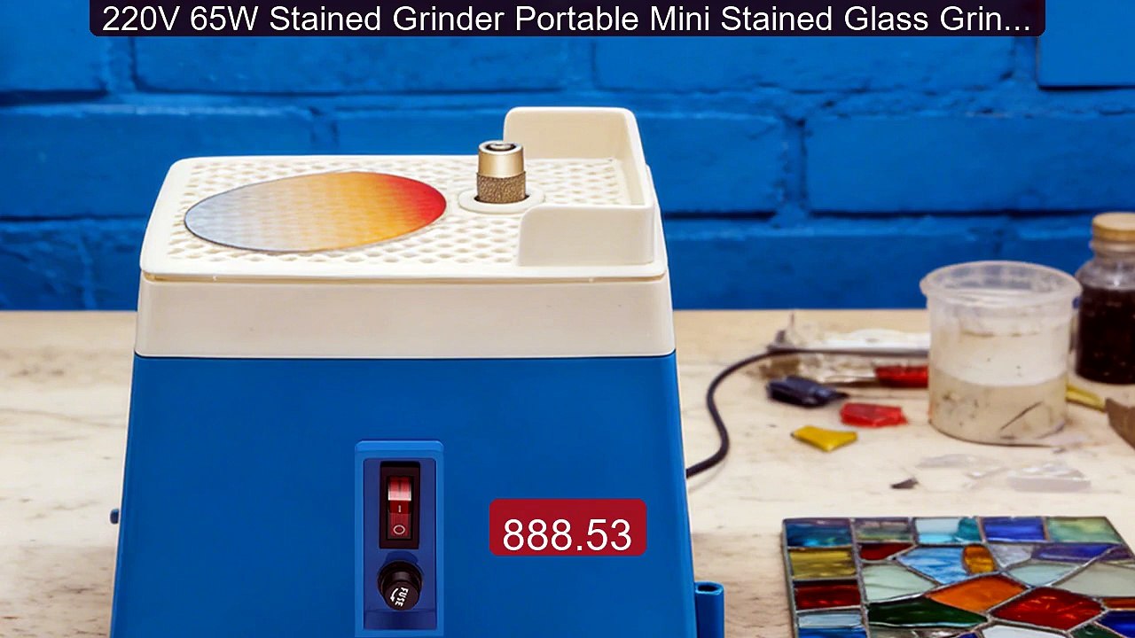 220V 65W Stained Grinder Portable Mini Stained Glass Grinde... -- Top Pick 2026 | Unbeatable Price!