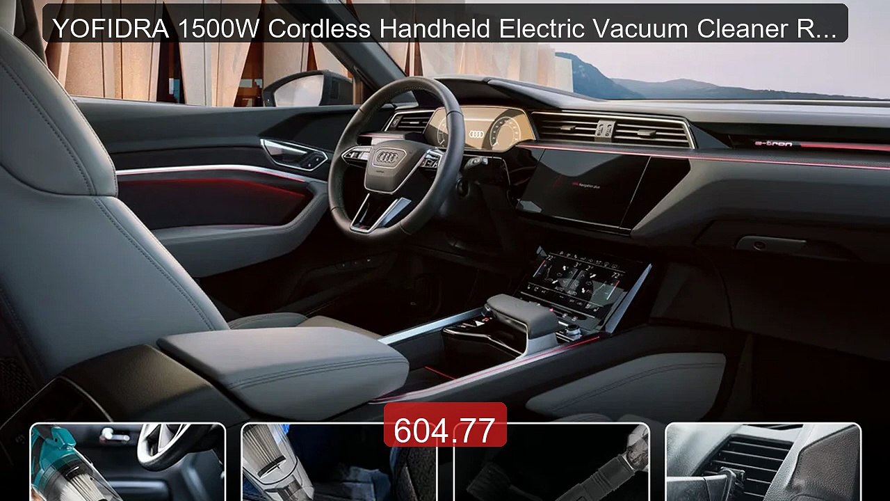 YOFIDRA 1500W Cordless Handheld Electric Vacuum Cleaner Rechar... -- Hot Deal 2026 | Limited Offer!
