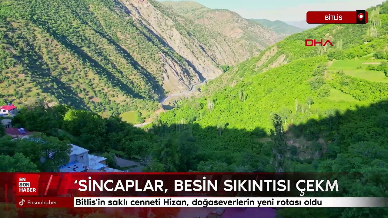 Bitlis'in saklı cenneti Hizan, doğaseverlerin yeni rotası oldu