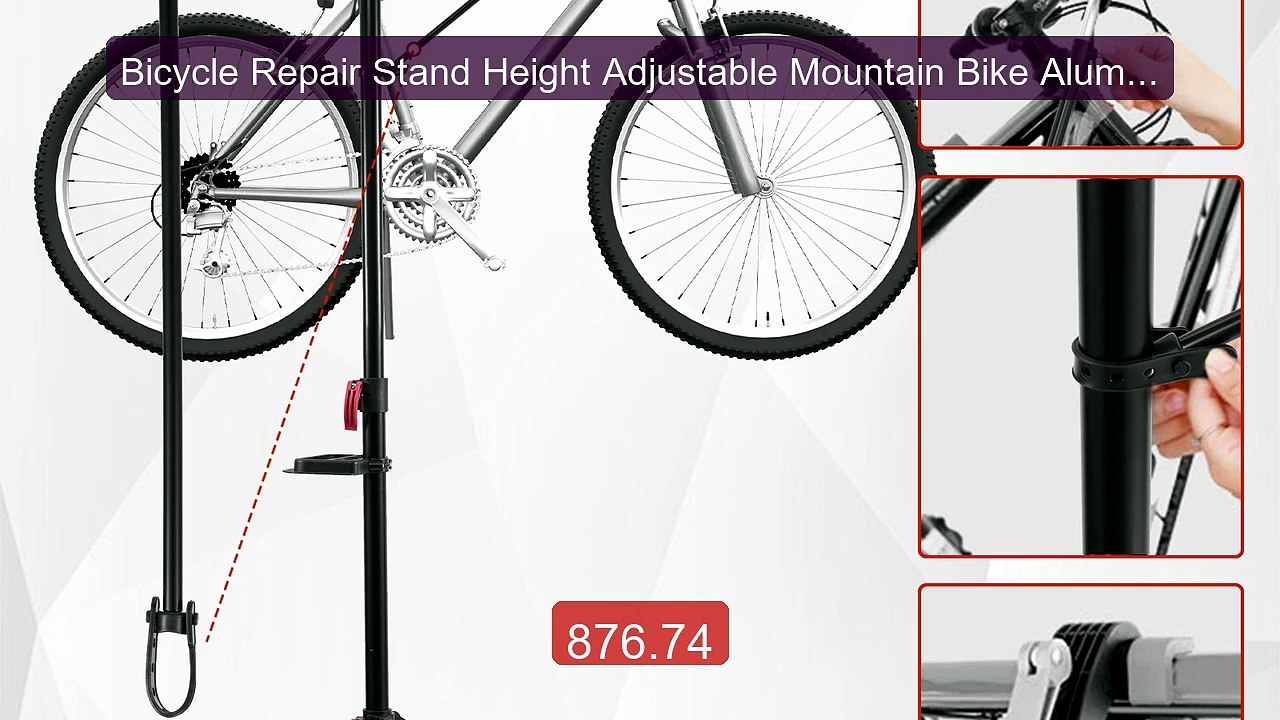 Bicycle Repair Stand Height Adjustable Mountain Bike Aluminum Work... -- Best Deal 2026 | Shop Now!