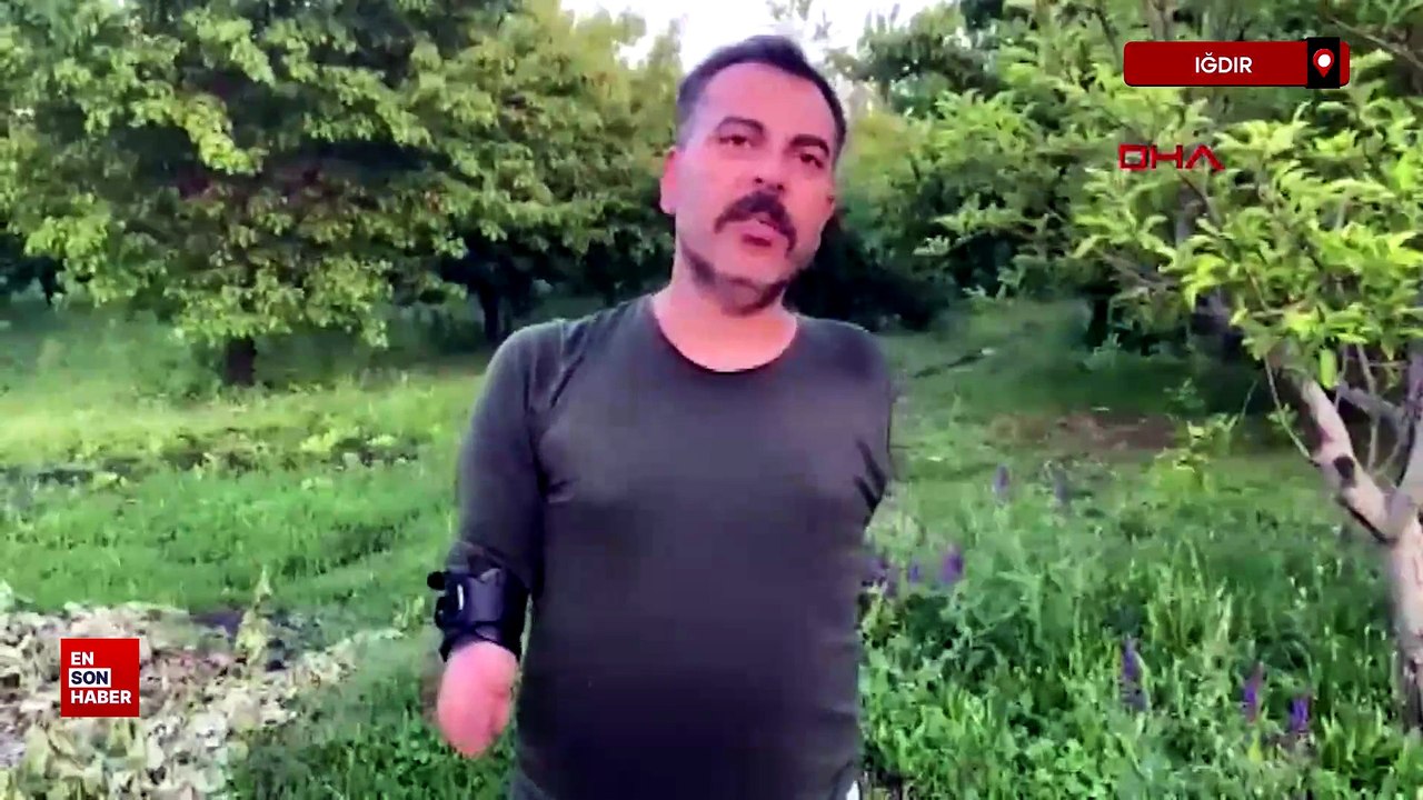 Iğdır'da iki kolunu kaybetti; yılmadı KAAN’ın modelleyecisi oldu