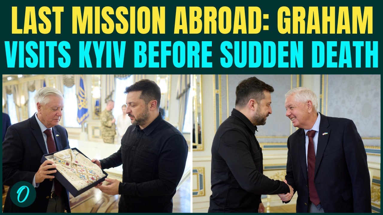 Lindsey Graham’s Last Foreign Visit to Kyiv: Meeting With Zelensky Before His Sudden Death at 71