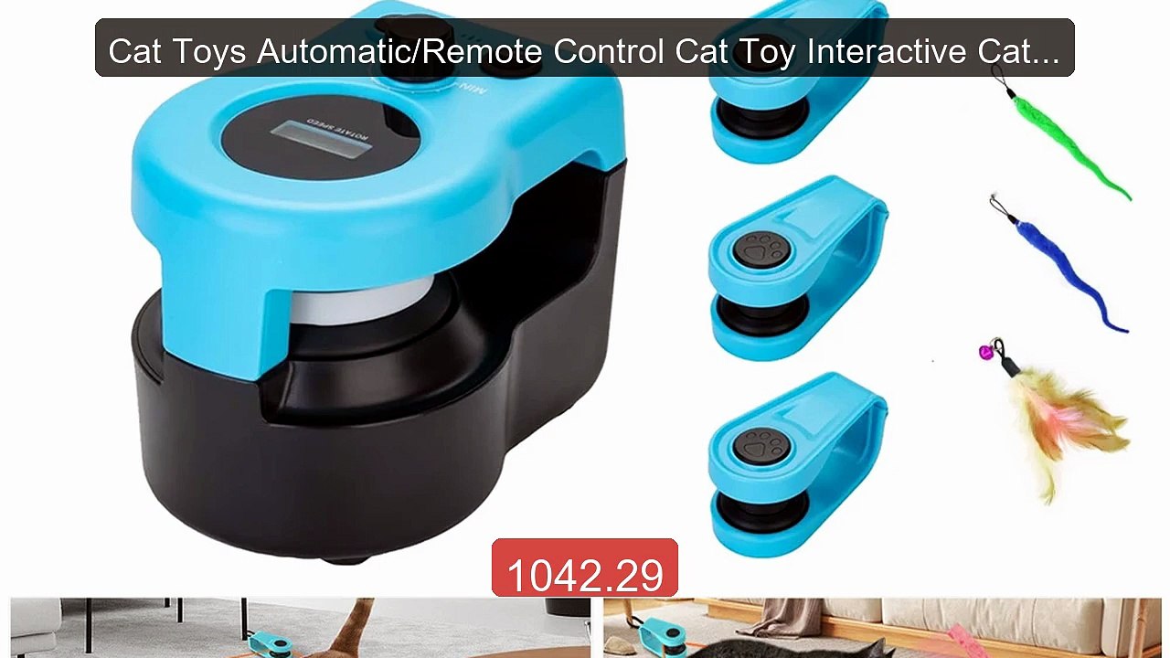 Cat Toys Automatic/Remote Control Cat Toy Interactive Cat Toy Cat T... -- Top Rated 2026 | Buy Now!
