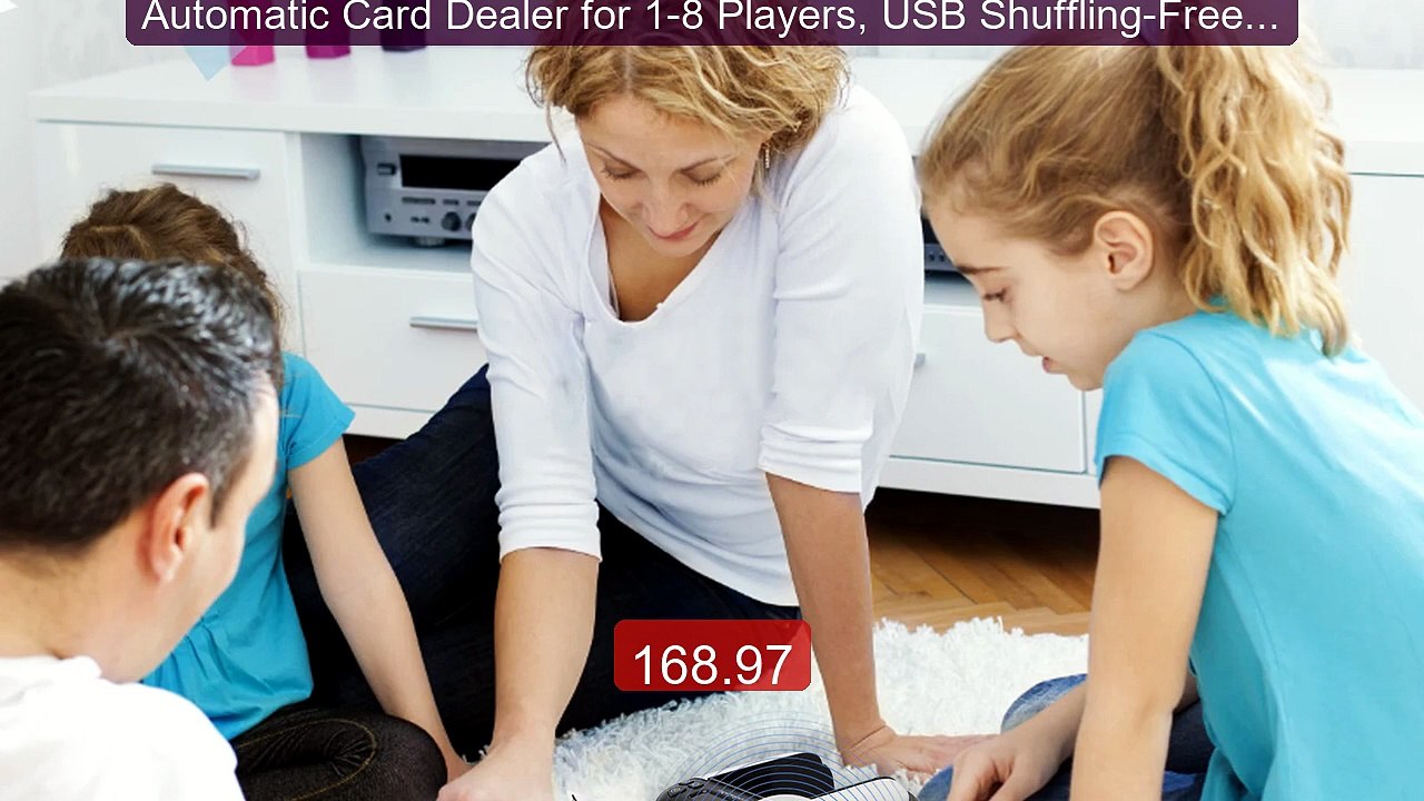 Automatic Card Dealer for 1-8 Players, USB Shuffling-Free by Rando... -- Best Deal 2026 | Shop Now!