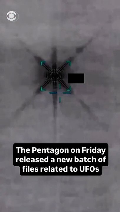 Friday released a new batch of files related to UFOs