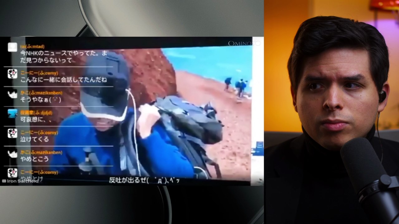 Streamer cayó del Monte Fuji EN DIRECTO 💀