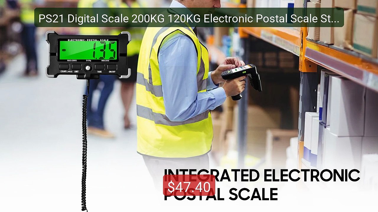 PS21 Digital Scale 200KG 120KG Electronic Postal Scale Stainle... -- Best Buy 2026 | Great Quality!