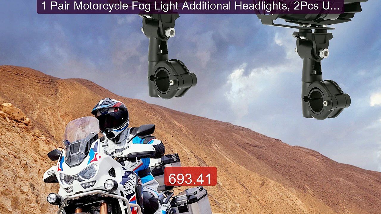 1 Pair Motorcycle Fog Light Additional Headlights, 2Pcs Univer... -- Hot Deal 2026 | Limited Offer!