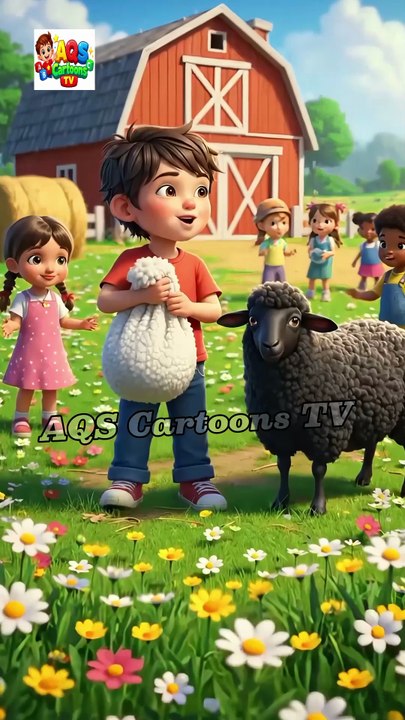 Baa Baa Black Sheep |Poem For Kids |Nursery Rhymes |AQS Cartoons TV