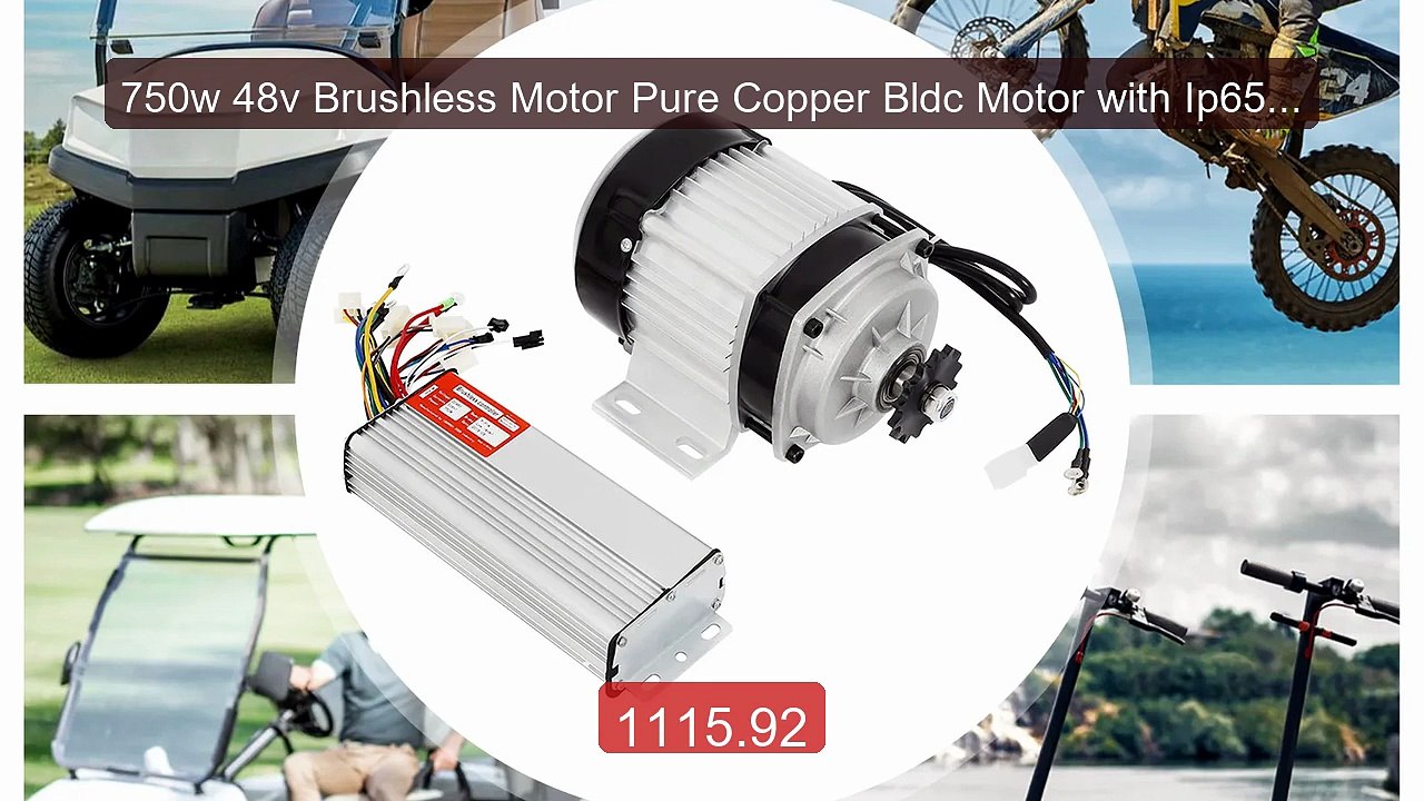750w 48v Brushless Motor Pure Copper Bldc Motor with Ip65 High... -- Hot Deal 2026 | Limited Offer!