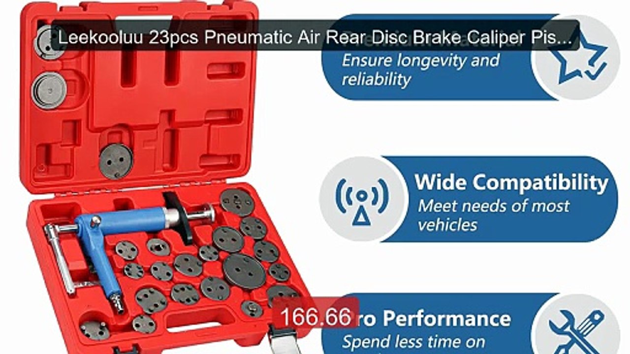 Leekooluu 23pcs Pneumatic Air Rear Disc Brake Caliper Piston P... -- Hot Deal 2026 | Limited Offer!